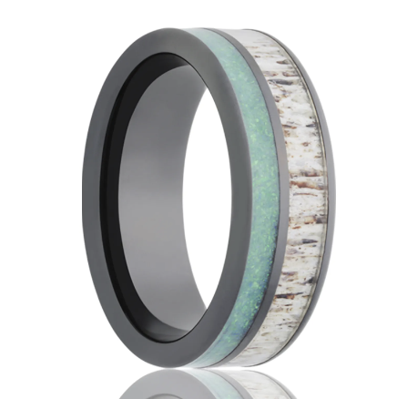 wood wedding band