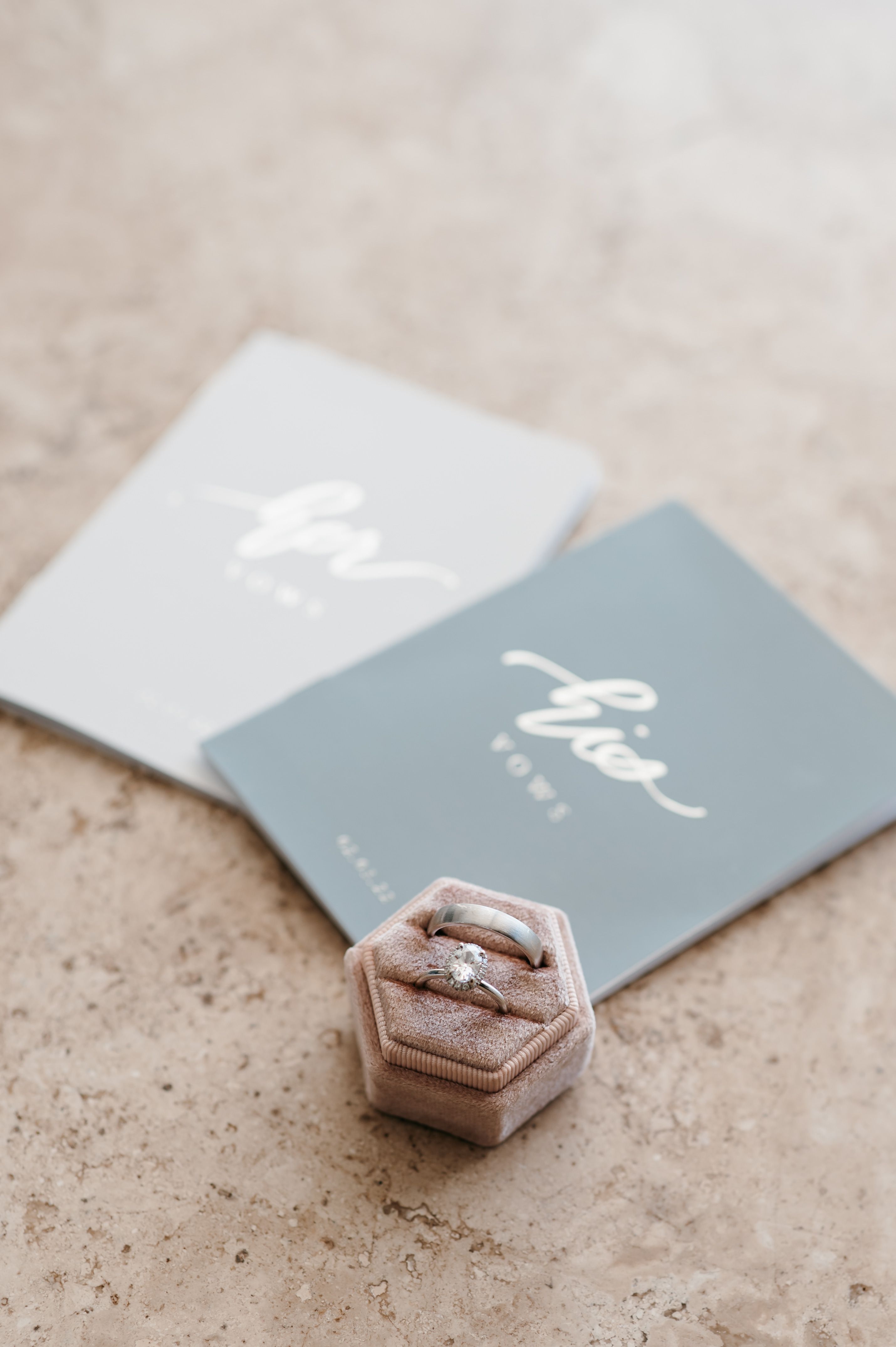 wedding ring with vows
