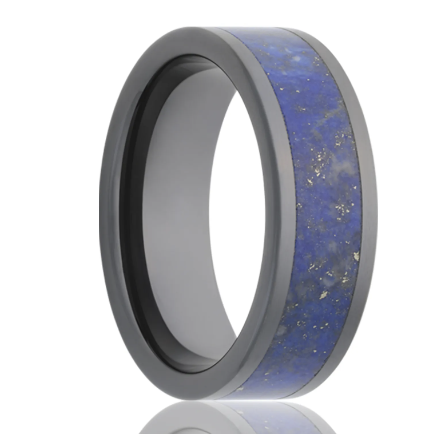 meteorite engagement ring