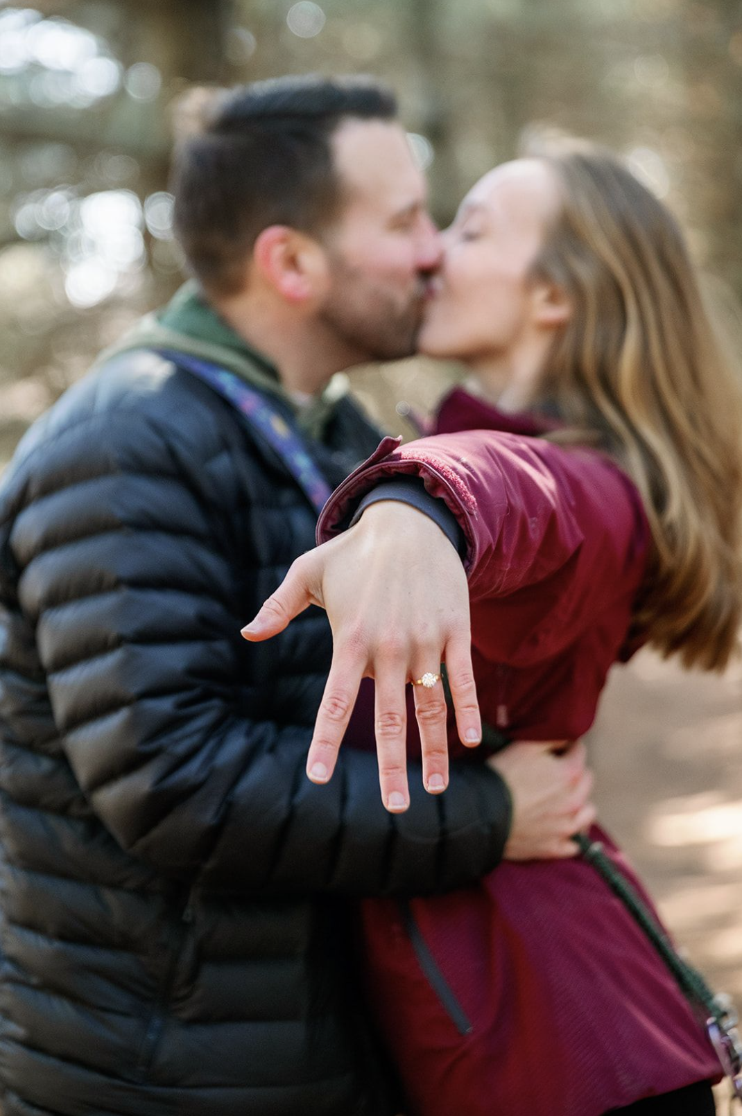 romantic engagement photo ideas