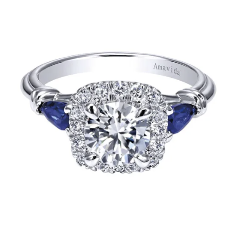 sapphire engagement ring