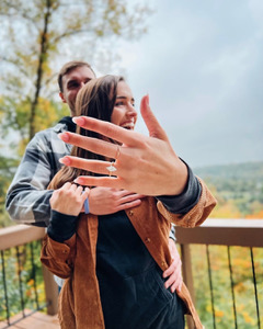 nature-inspired wedding proposal