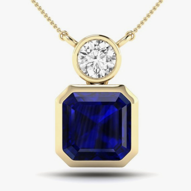 gemstone holiday necklace