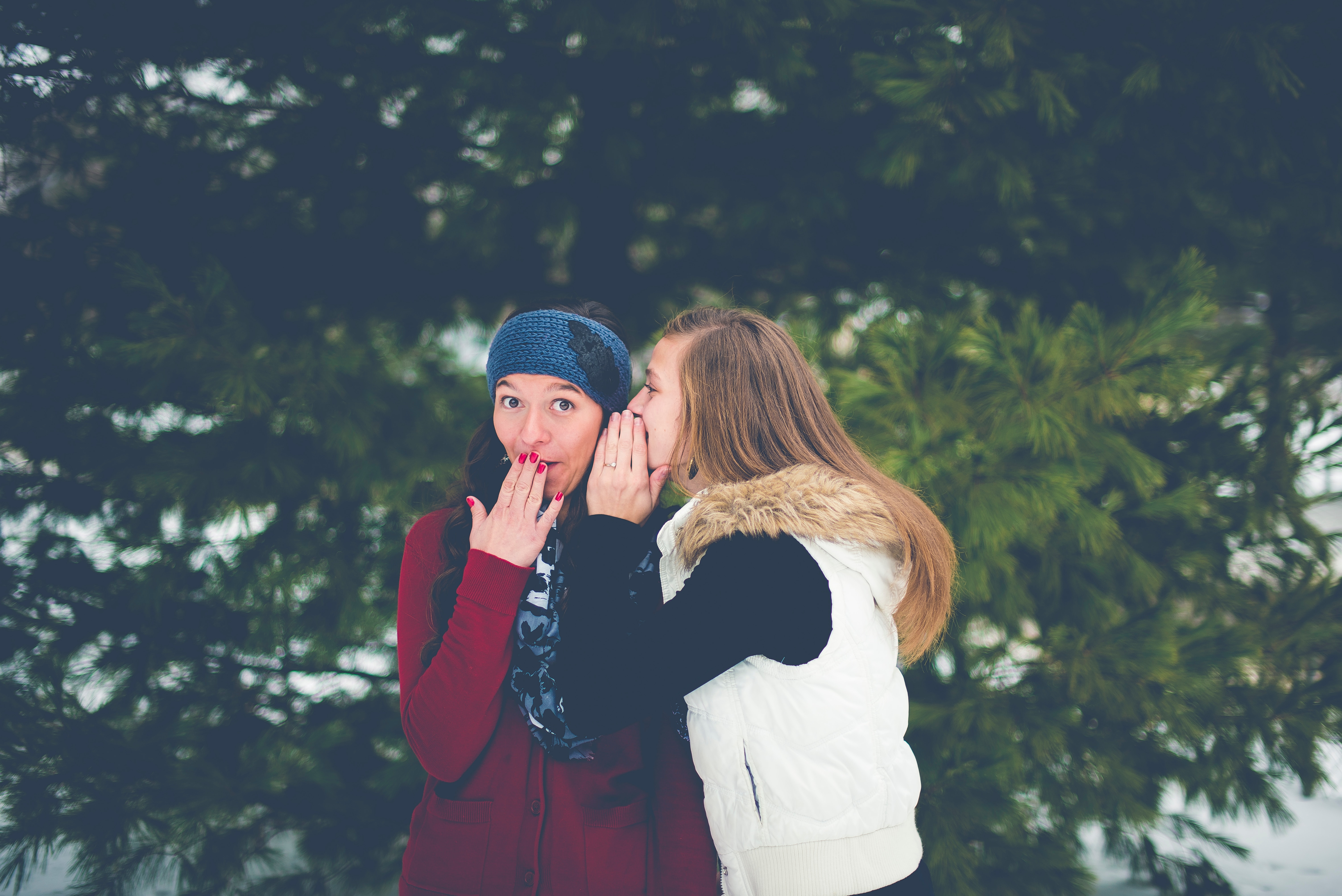 friends gossiping